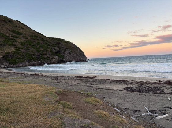 Zeelandia Beach in Sint Eustatius 